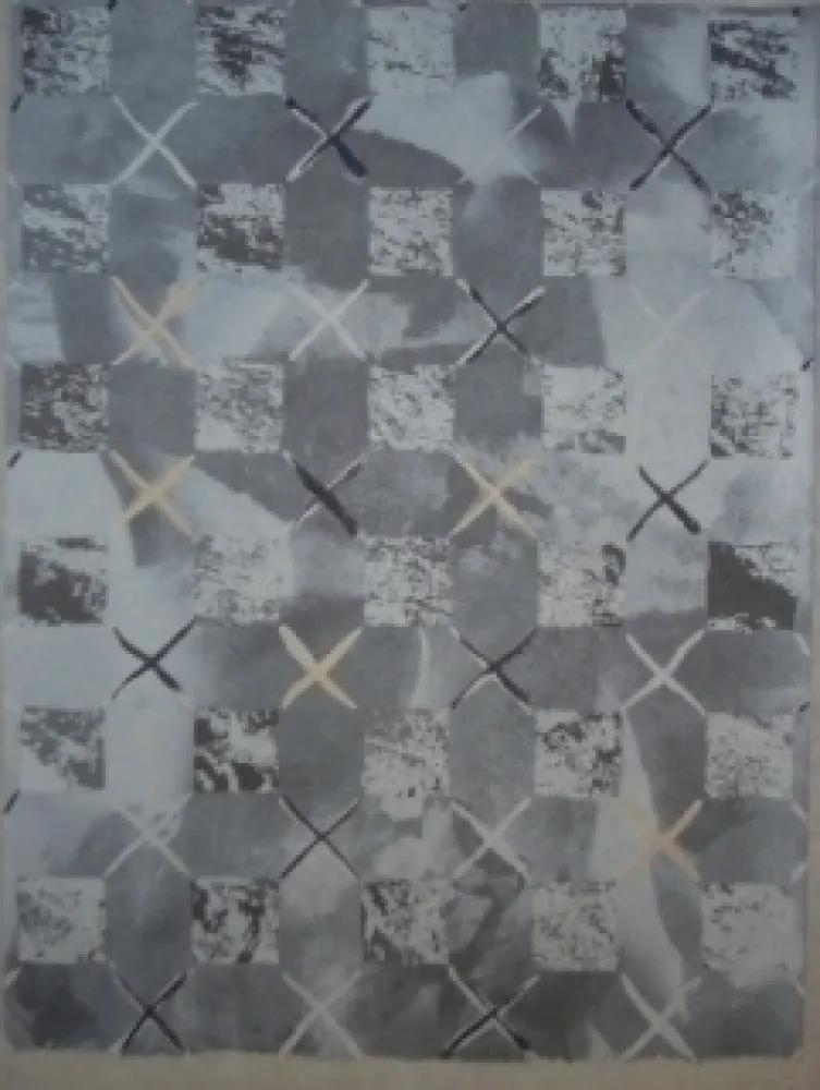 Serigrafia Rouan  - La peau du Ciel 1