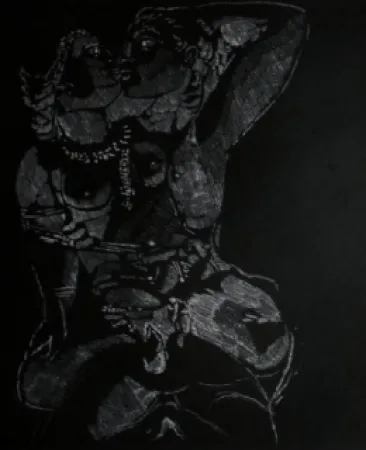 Água-Forte E Água-Tinta Rouan  - Sans Titre