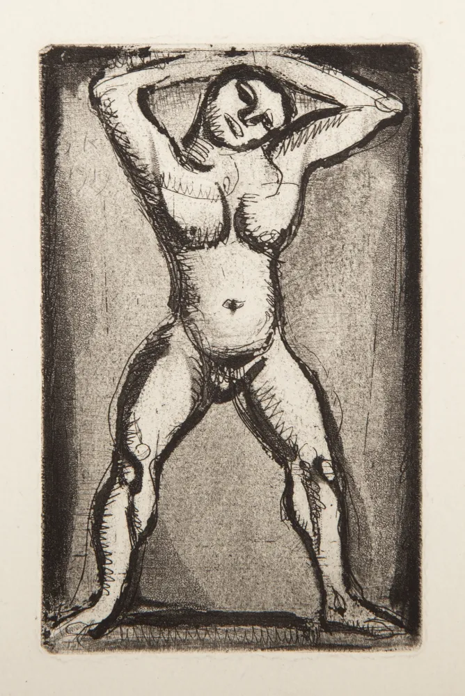 Gravura Rouault - Acrobate II