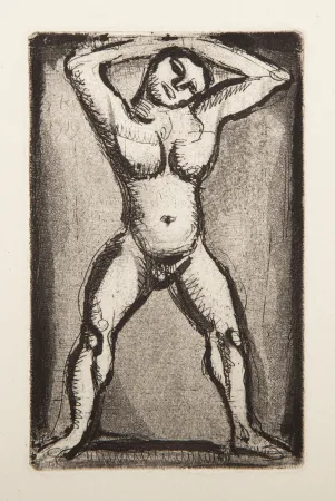 Gravura Rouault - Acrobate II