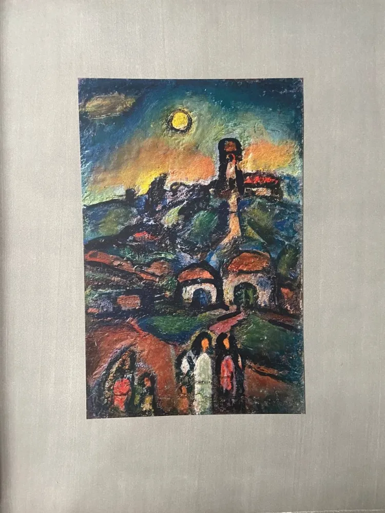 Heliogravura Rouault - Automne