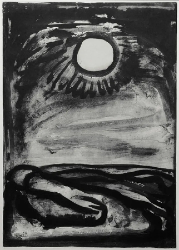 Água-Tinta Rouault - Chantz Matines (plate 29 from Miserere)