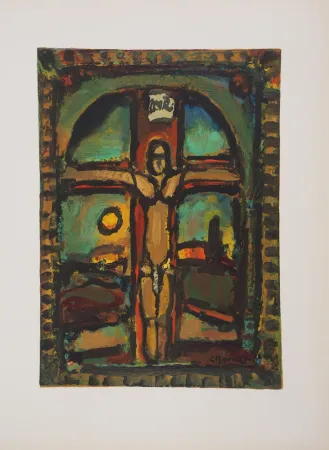 Gravura Rouault - Crucifixion
