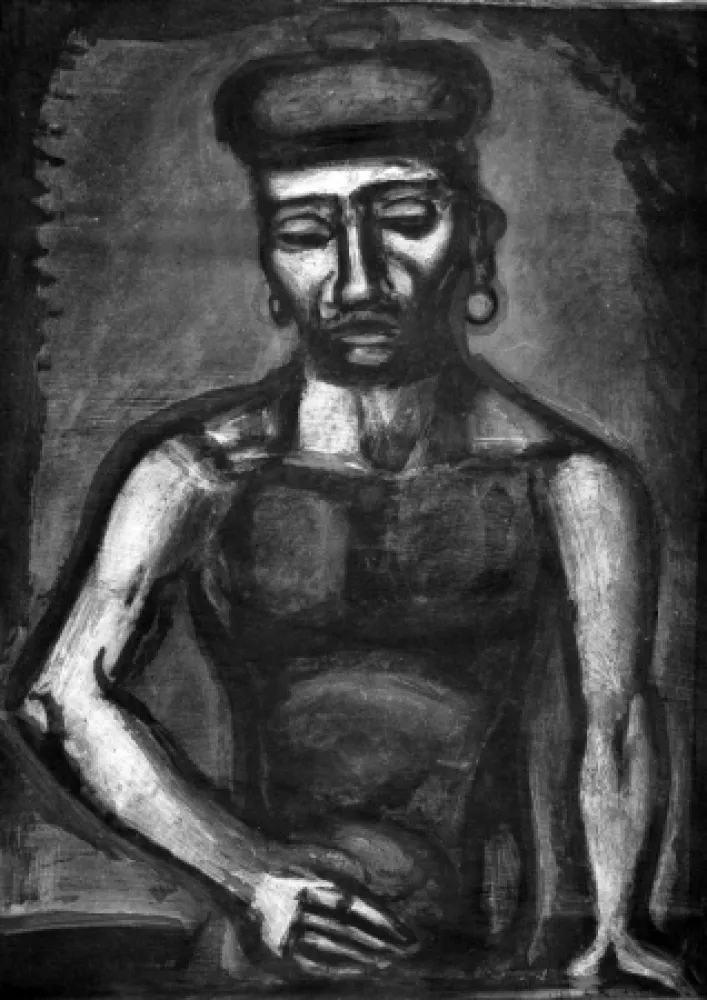 Água-Forte E Água-Tinta Rouault - Jean-François jamais ne chante Alleluia