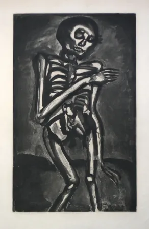 Talhe-Doce Rouault - La Mort l'a Pris Comme Il Sortait du ut d'orties (Death Took Him as he Rose from his Bed of Nettles)