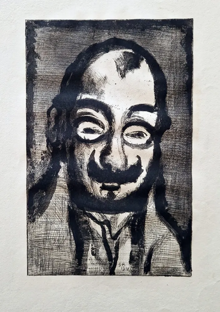 Água-Tinta Rouault - Le politicard