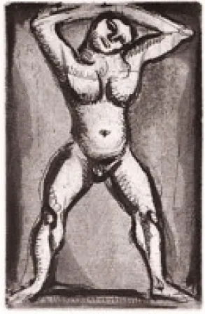 Água-Forte E Água-Tinta Rouault - Rouault:  oeuvre gravé (catalogue raisonné) [with an original etching] 