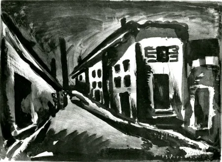Água-Tinta Rouault - Rue des Solitaires