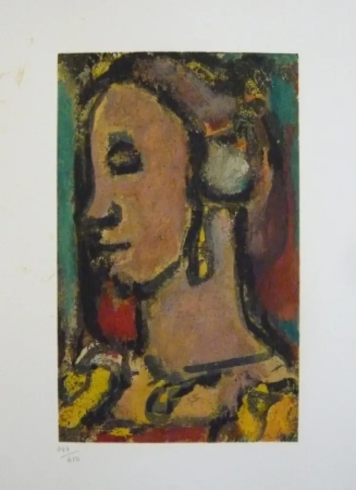 Estêncil Rouault - Sans titre