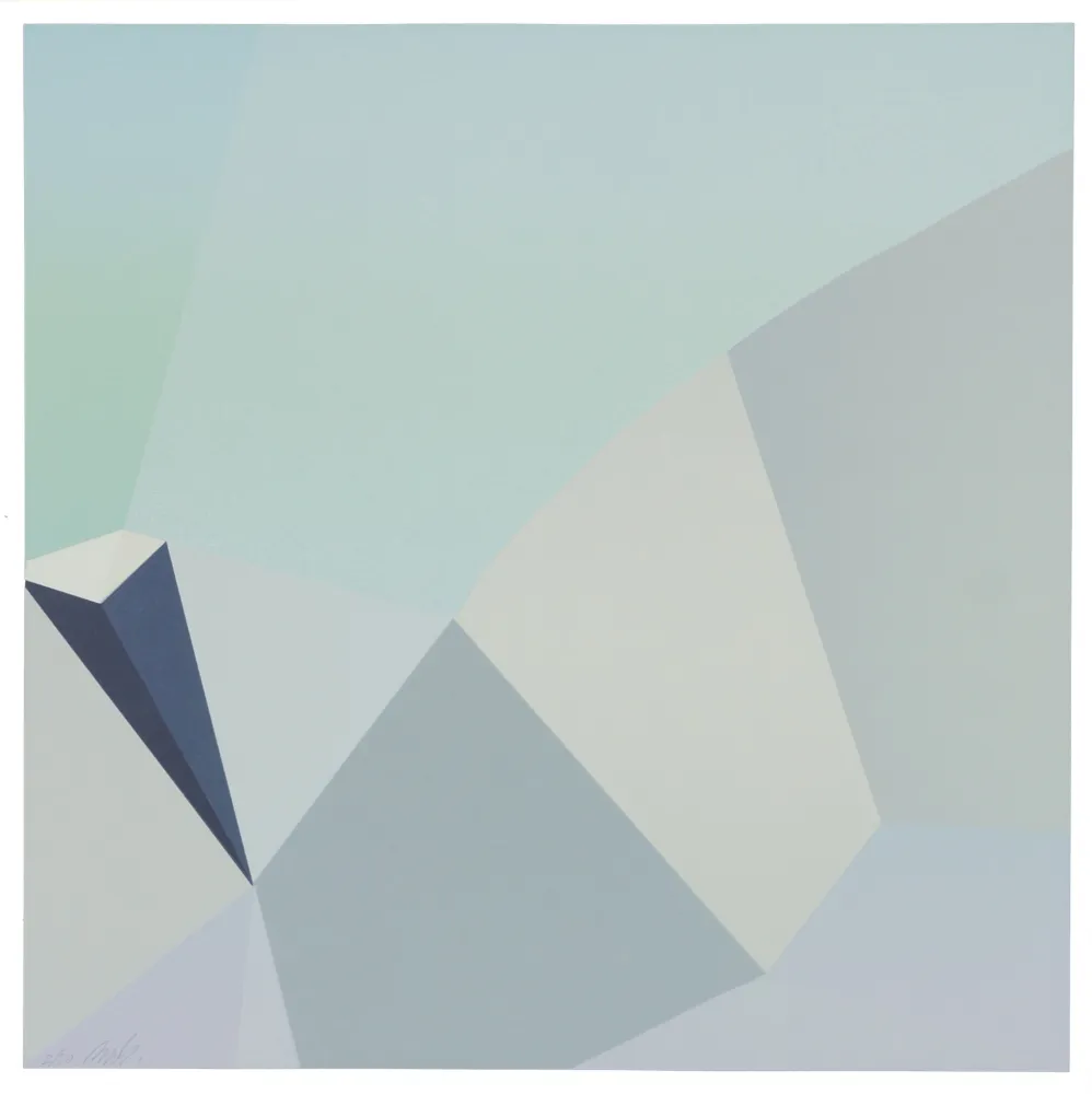 Litografia Roussopolos - Sans titre 