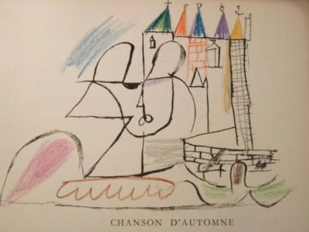 Livro Ilustrado Roux - Par Robert Ganzo. Avec vingt-trois lithographies rehaussées de couleurs de Gaston-Louis Roux.