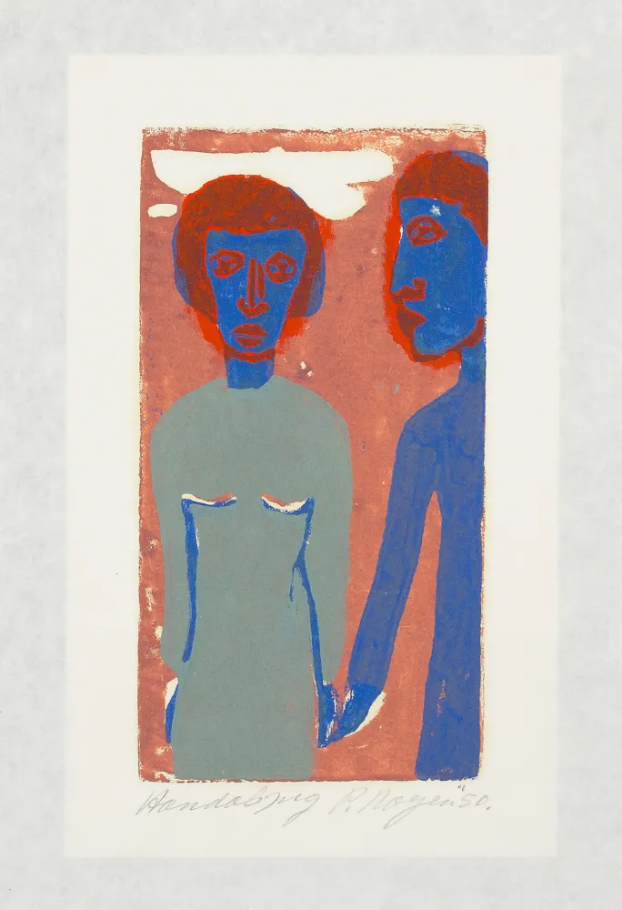 Xilogravura Royen - Paar (Couple)