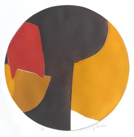 Água-Forte E Água-Tinta Rueda - Perfiles, siluetas y Limites III