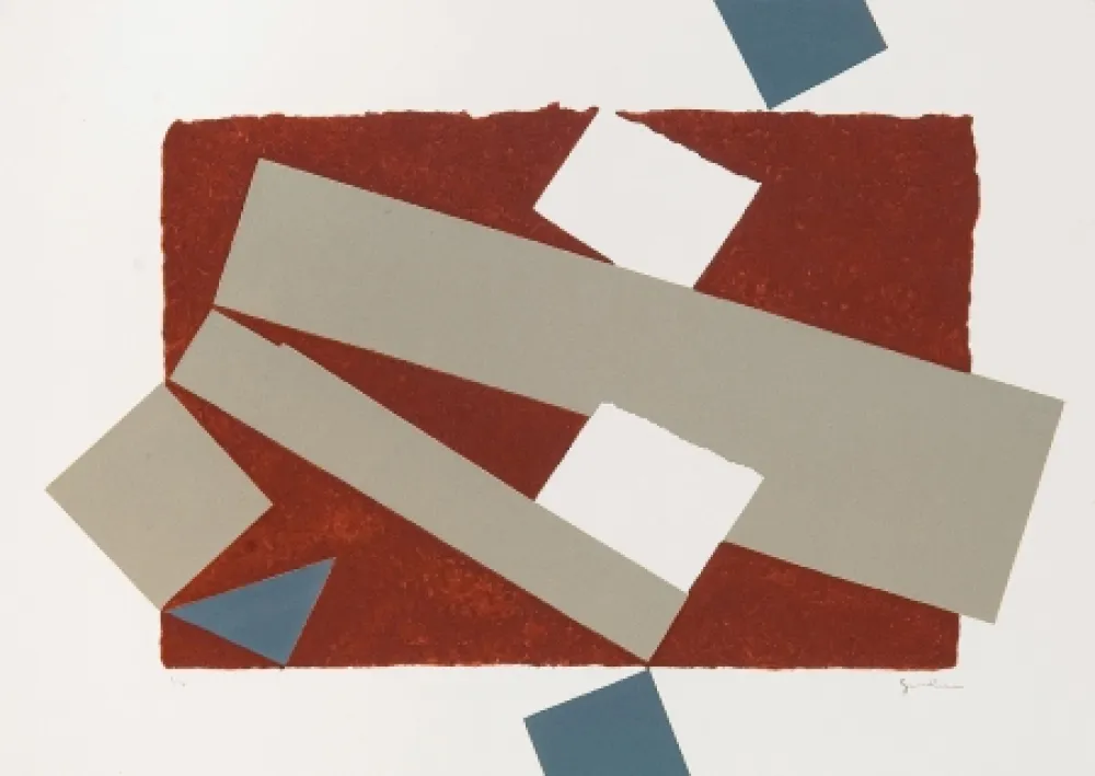 Gravura Rueda - Recuerdo de Samarkanda IX