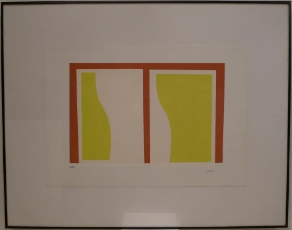 Serigrafia Rueda - Sin Título