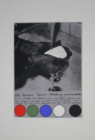 Serigrafia Rühmann - Scharfe Überlegung