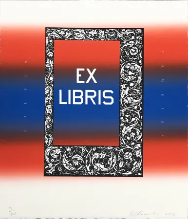 Litografia Ruscha - Ex Libris