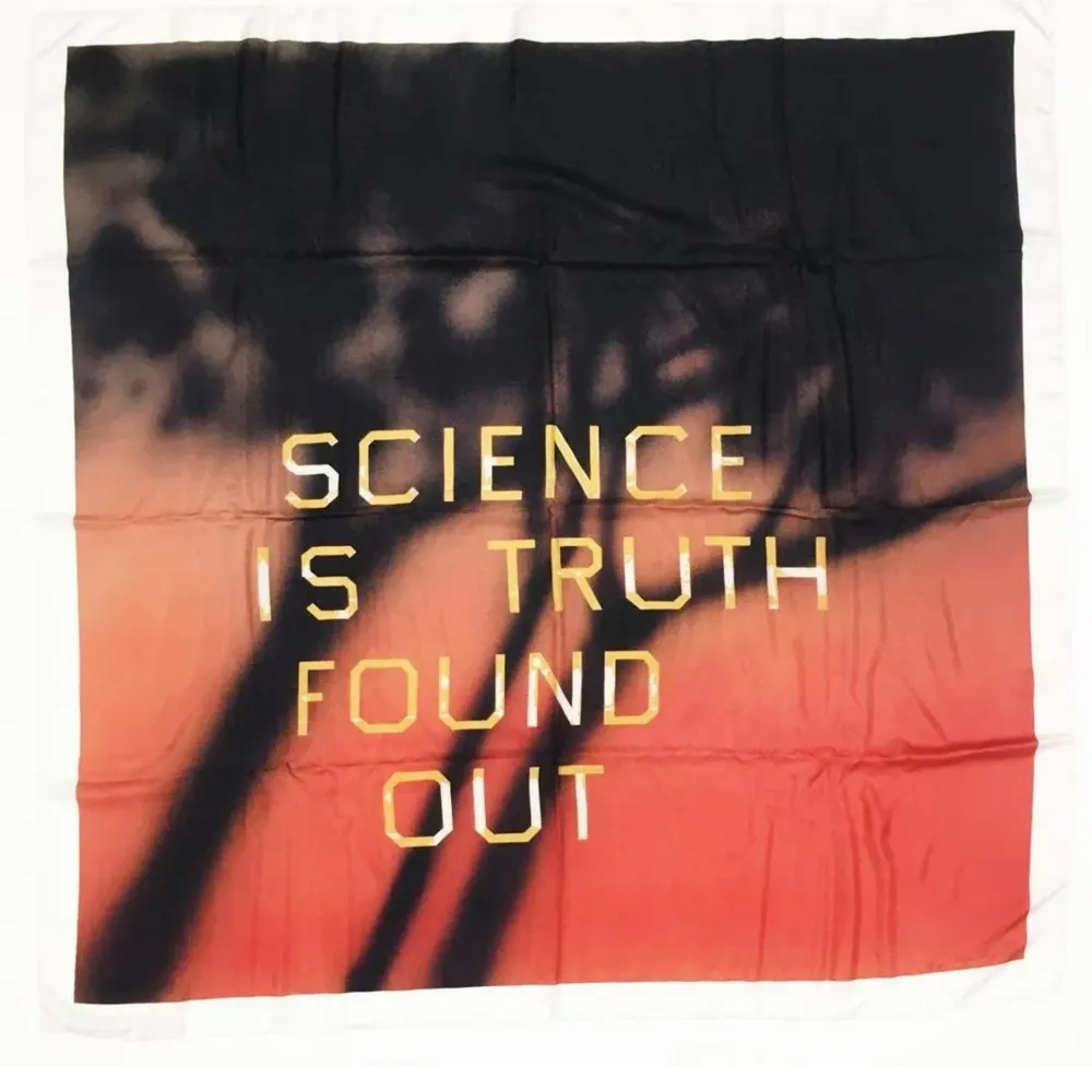 Múltiplo Ruscha - Science Is Truth Found Out