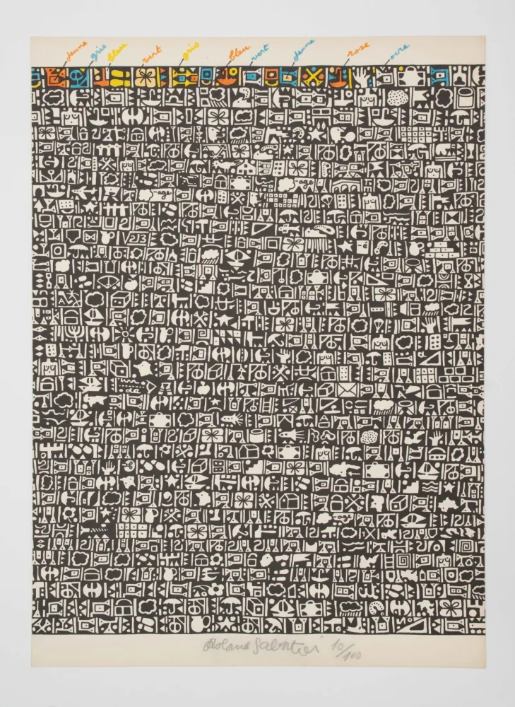 Litografia Sabatier - Sans titre.