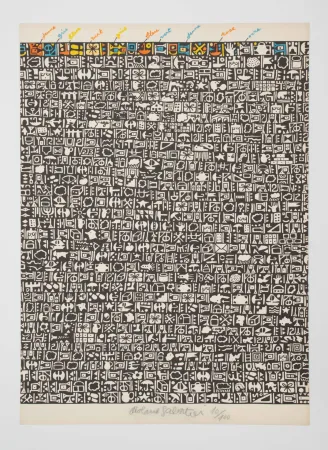 Litografia Sabatier - Sans titre.