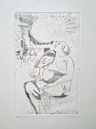 Água-Forte Saetti - Maternità