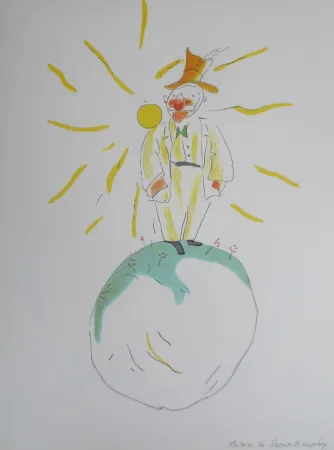 Litografia Saint-Exupéry - Le vaniteux