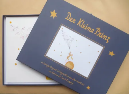 Litografia Saint-Exupéry - Port-folio le Petit Prince