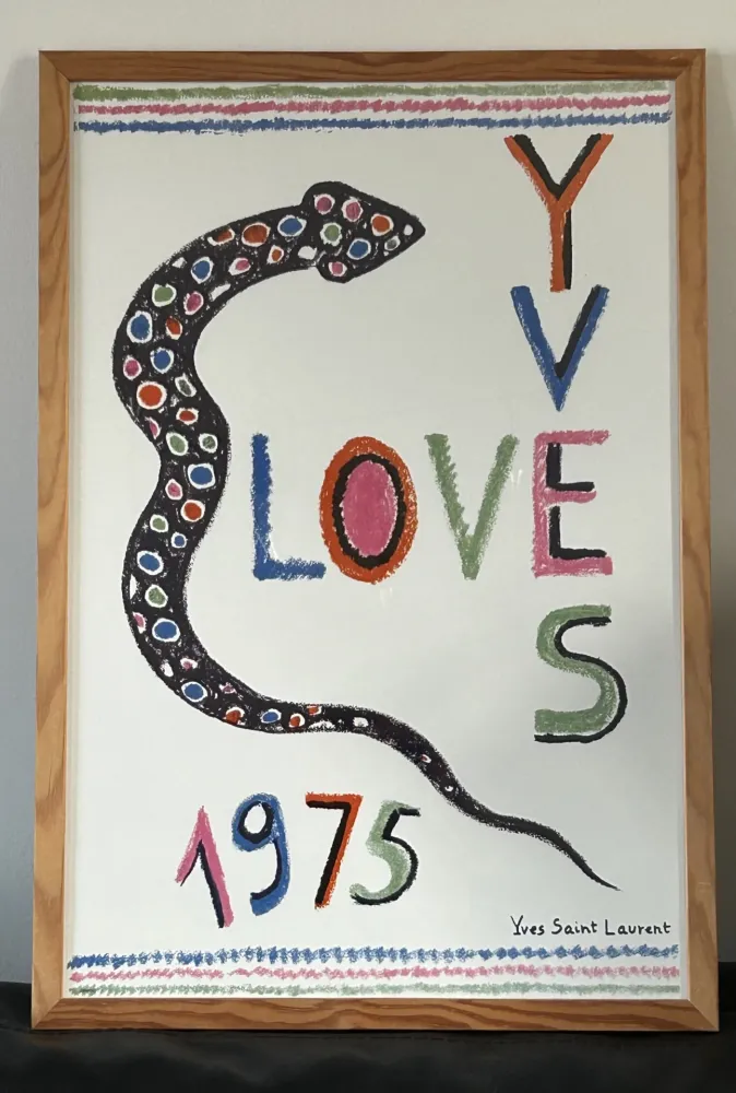 Sem Técnica Saint Laurent - LOVE 1975