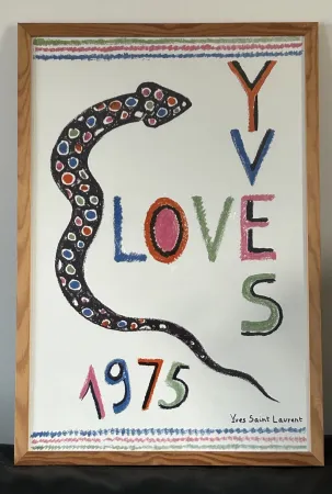 Sem Técnica Saint Laurent - LOVE 1975
