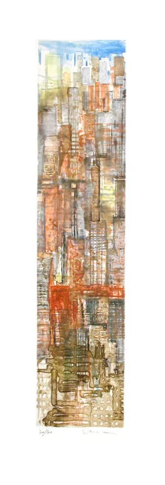 Água-Forte E Água-Tinta Salzmann - New York Midtown