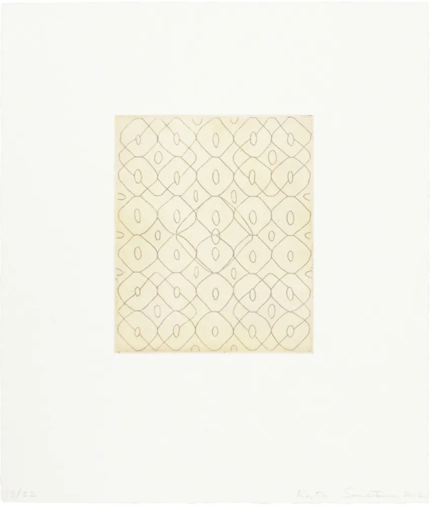 Gravura Santibañez - El silencio de los recuerdos