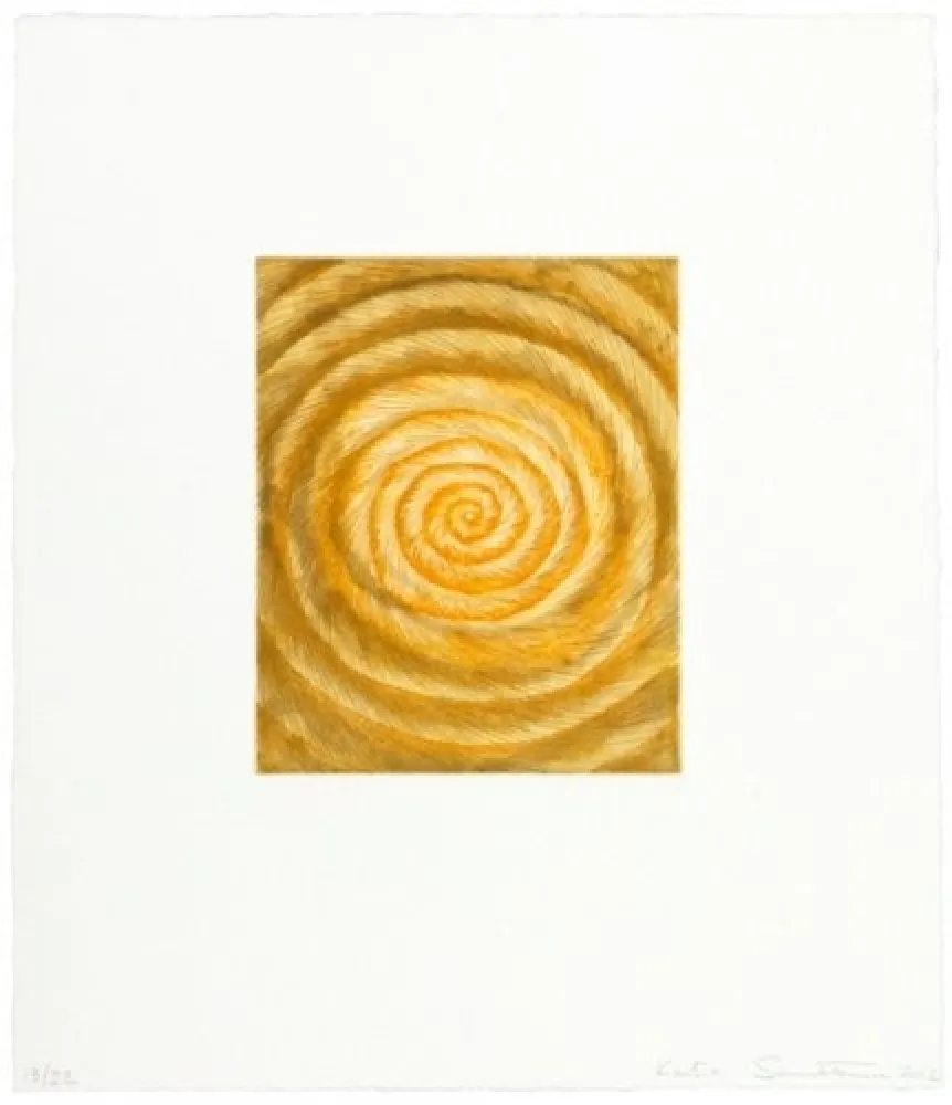 Gravura Santibañez - La espiral caprichosa