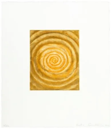 Gravura Santibañez - La espiral caprichosa