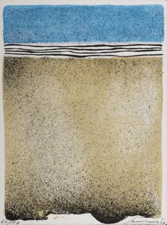 Litografia Santomaso - Abstract Composition, 1967 - Hand-signed!