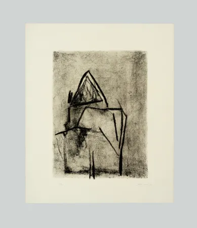 Gravura Santomaso - Composizione