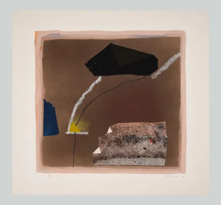 Serigrafia Santomaso - Composizione