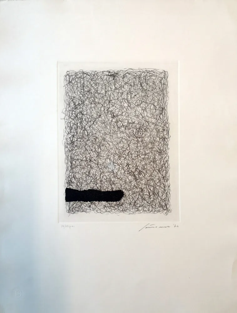 Água-Forte Santomaso - Composizione 2