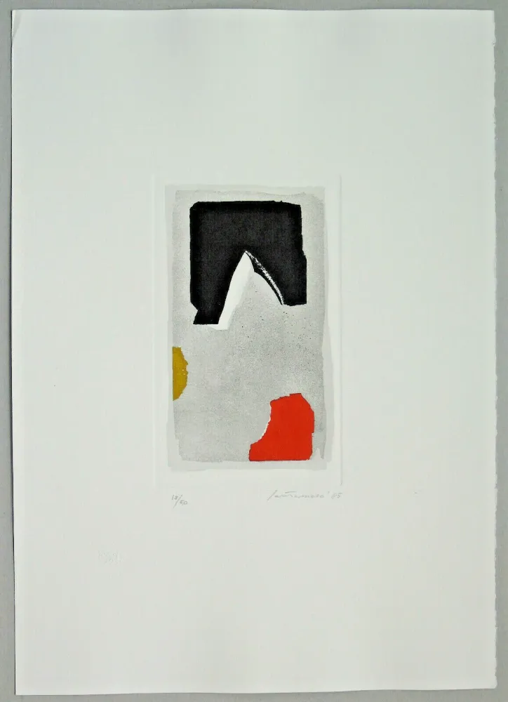 Gravura Santomaso - Composizione (a)