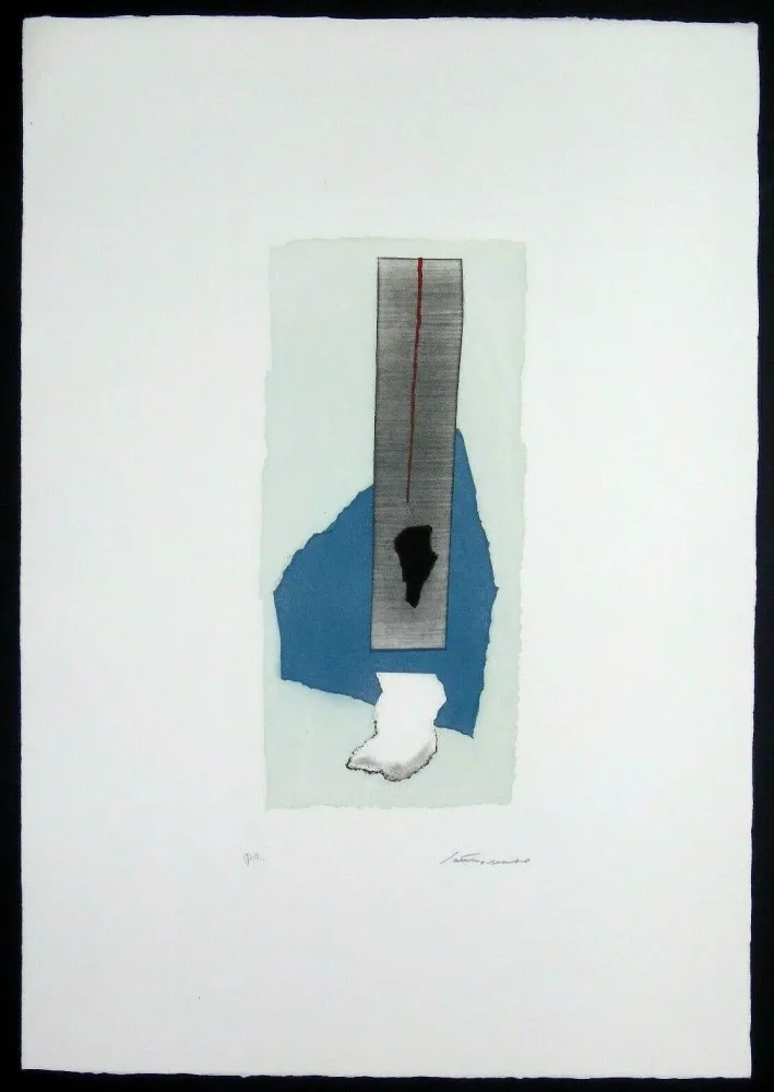 Gravura Santomaso - Composizione (b)