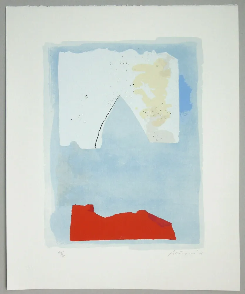 Gravura Santomaso - Composizione (e)