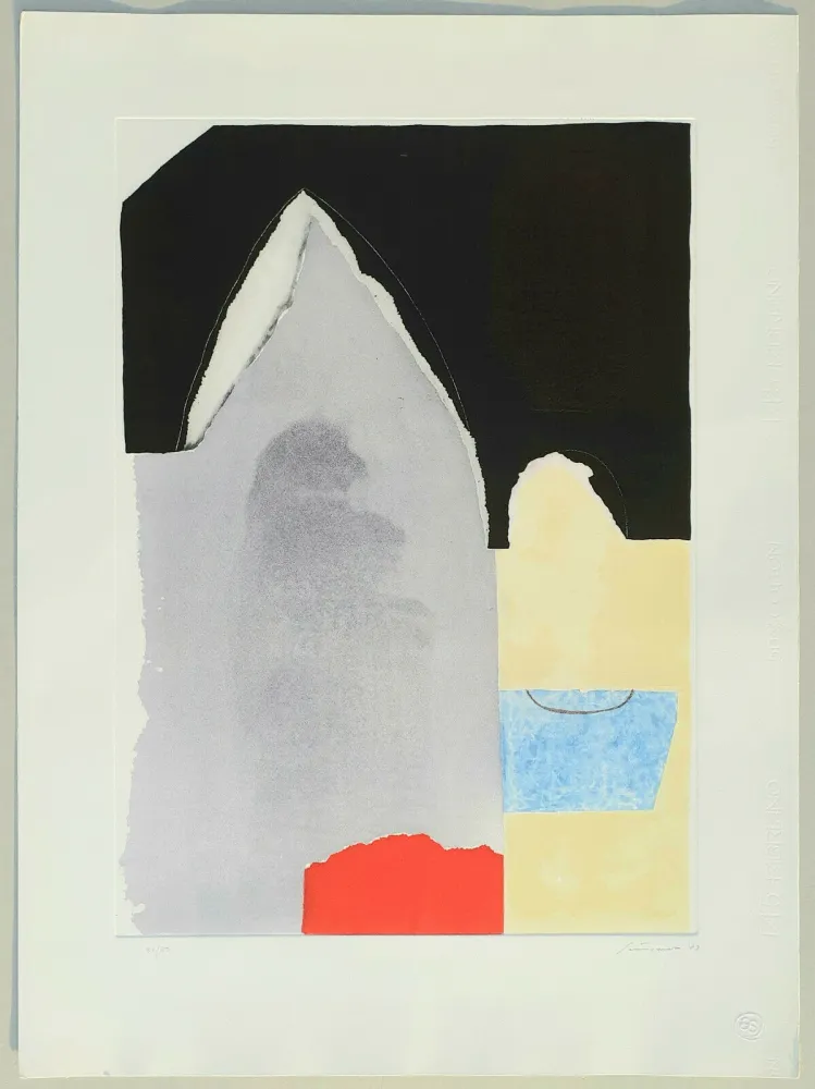 Gravura Santomaso - Composizione tav. 1