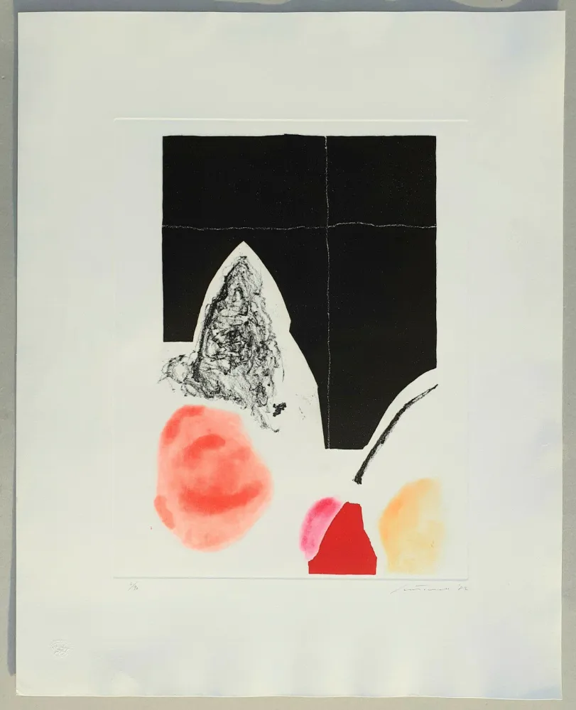 Gravura Santomaso - Composizione tav. 4