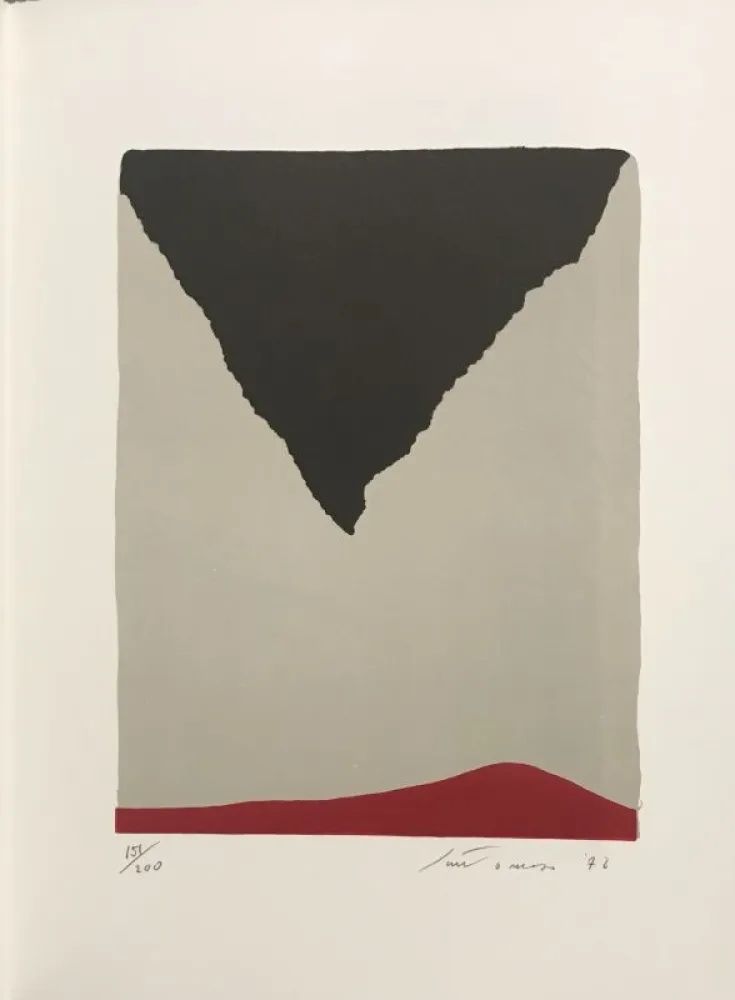 Litografia Santomaso - Erker-Treffen 1