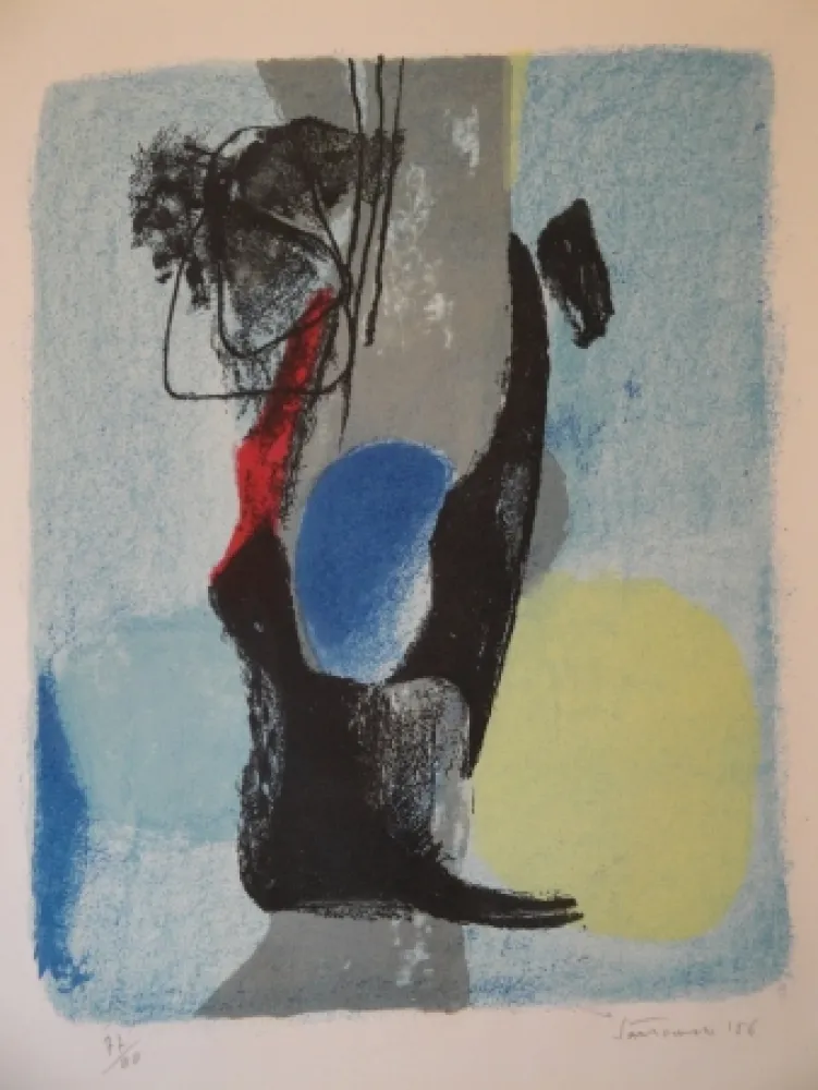 Litografia Santomaso - La casa del picchio