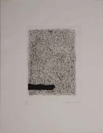 Água-Forte E Água-Tinta Santomaso - Maglia interrotta