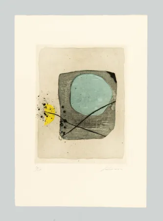 Gravura Santomaso - Omaggio all'Ariosto