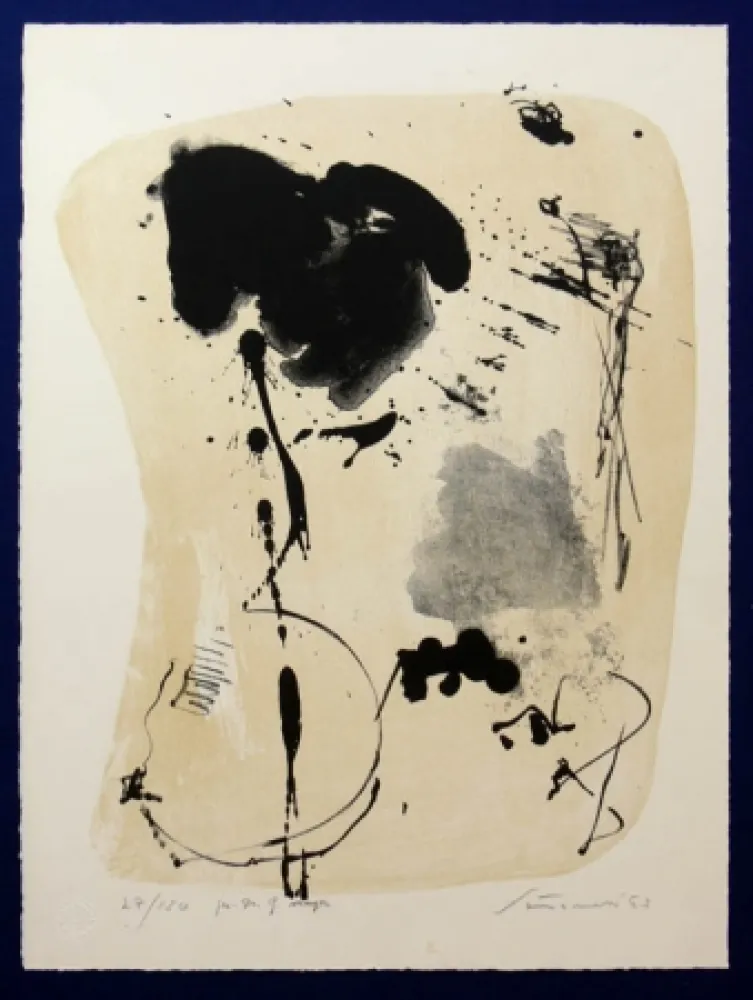 Litografia Santomaso - Senza Titolo