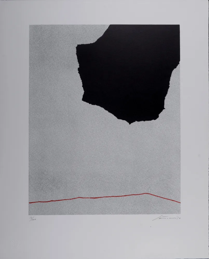 Sem Técnica Santomaso - Senza Titolo - Hand-signed