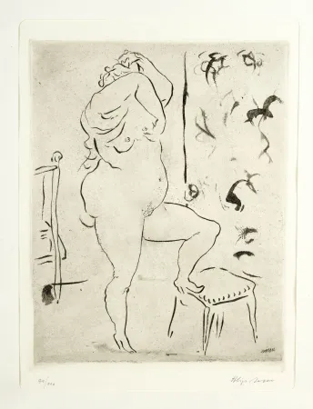 Água-Forte E Água-Tinta Sassu - Spogliarello