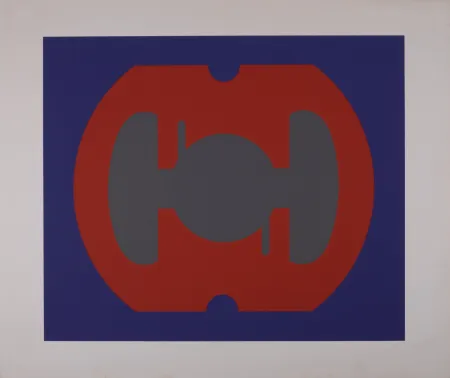 Serigrafia Sato - Abstract Composition, c. 1970
